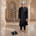 রেহাল ৫২ ইঞ্চি ফ্ল্যাট টাইপ । REHAL 52 INCH FLAT TYPE | খুৎবা স্ট্যান্ড। দাঁড়িয়ে খুতবা অথবা স্টেজ প্রোগ্রামে ল্যাপটপ এবং বই রাখা যায় - Image 3